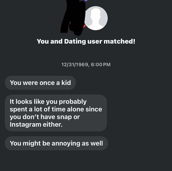 Facebook Dating Nightmare