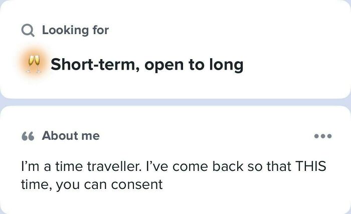 What Even Is This Profile Bio?