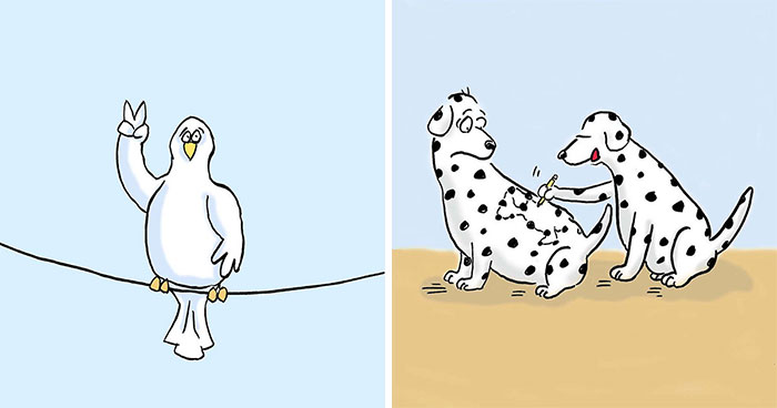 33 Silent Animal Comics That Say It All Without Saying Anything