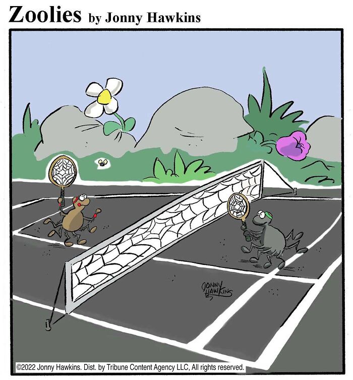 Spider Tennis Showdown