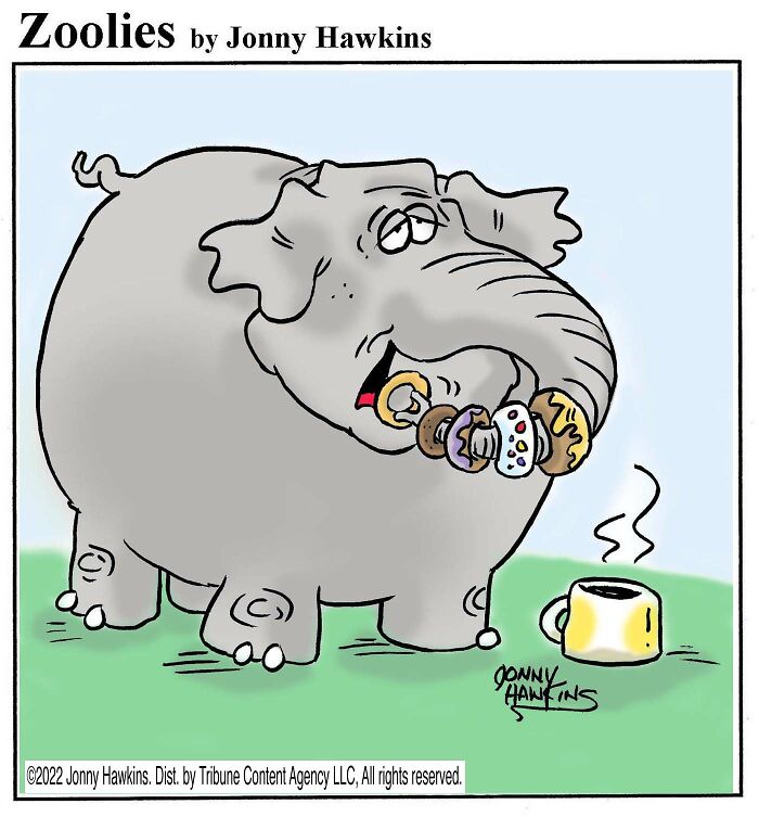 Elephant Donuts? Yes Please