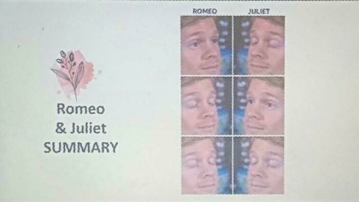 Blursed Romeo and Juliet Anyone?
