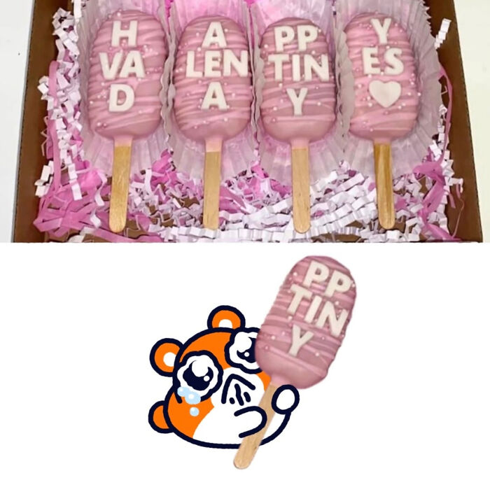 Blursed Valentine’s Day Disaster
