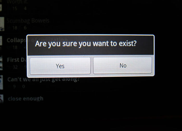 That Message Though...Super Blursed