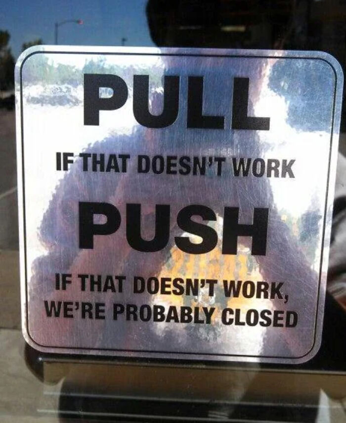 Another Confusing Blursed Sign