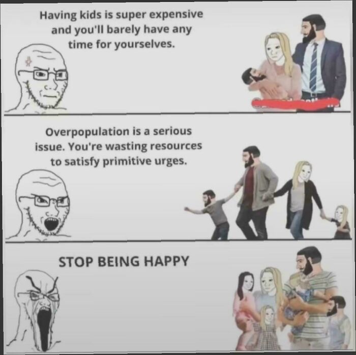 Stop Being Happy! Blursed edition