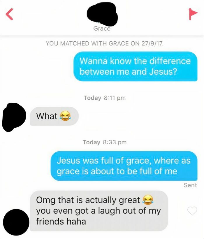 Praise Jesus, I Think This Crazy Pick-Up Line Actually Worked!