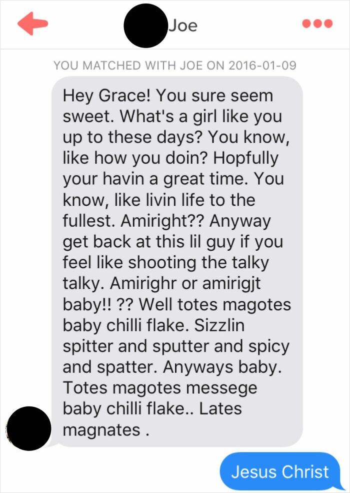 Let's Dive Into the Weirdest (And Funniest) Tinder Messages Ever!