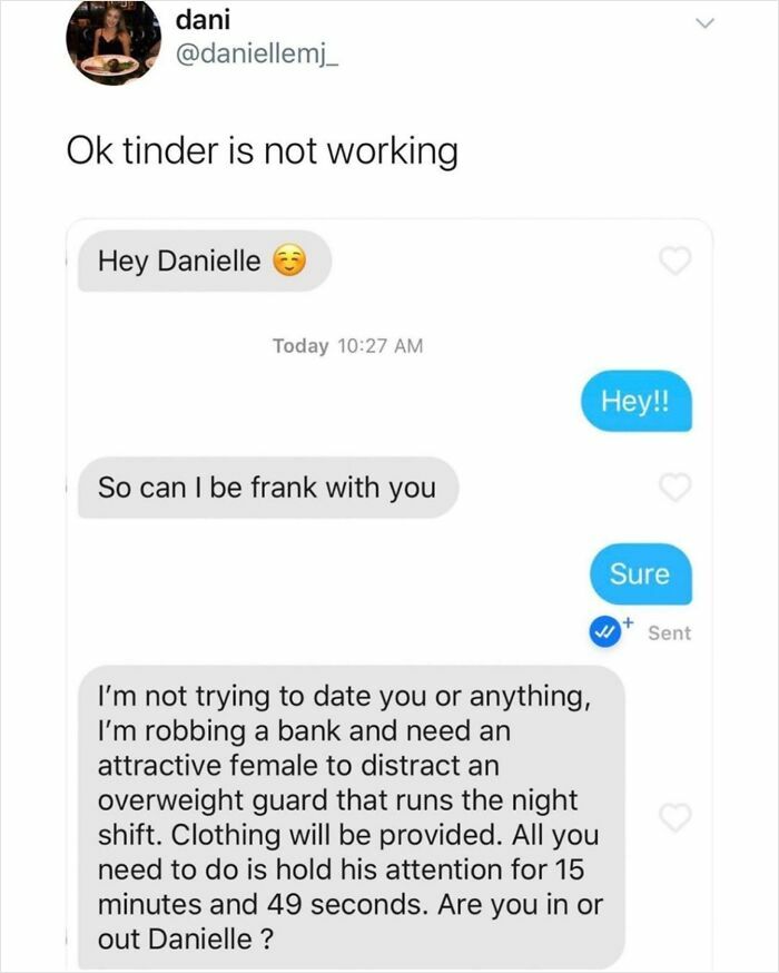 Let's Dive Into the Weirdest (And Funniest) Tinder Messages Ever!