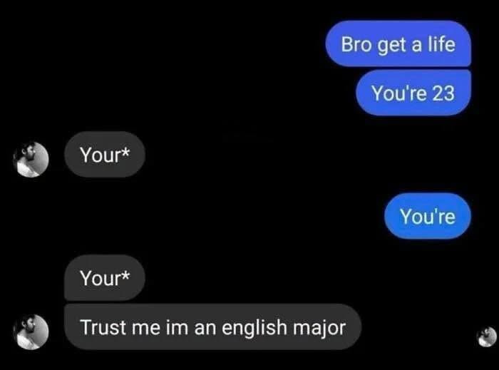 Oops! When The 'Corrector' Gets Schooled Instead