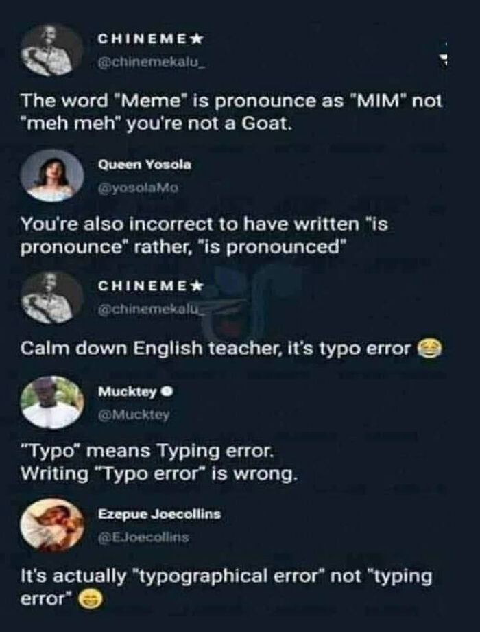 Oops! When The 'Corrector' Gets Schooled Instead