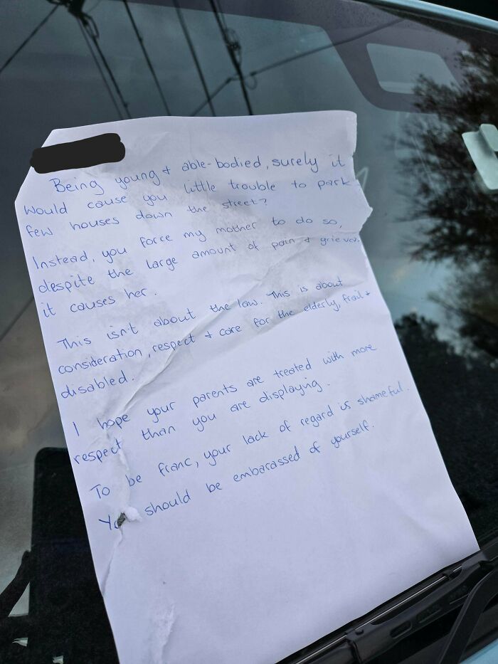 Neighbor Thinks Street Parking In Front of Their House Is a Crime