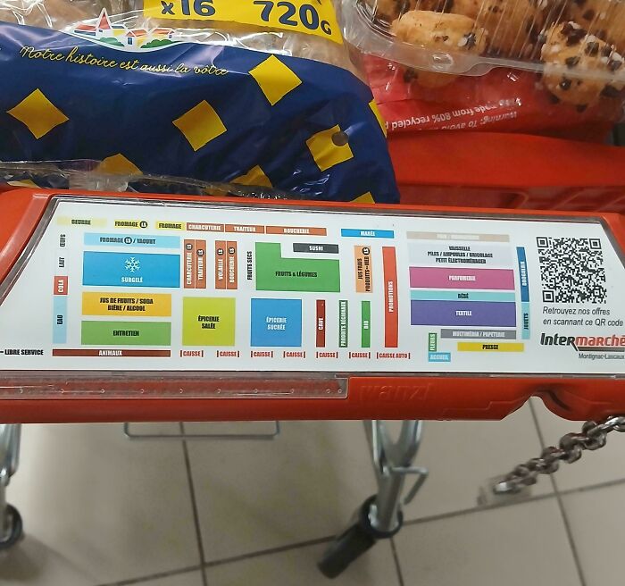 This Grocery Store Prints the Store Layout on Your Shopping Cart — Bye-Bye, Getting Lost!