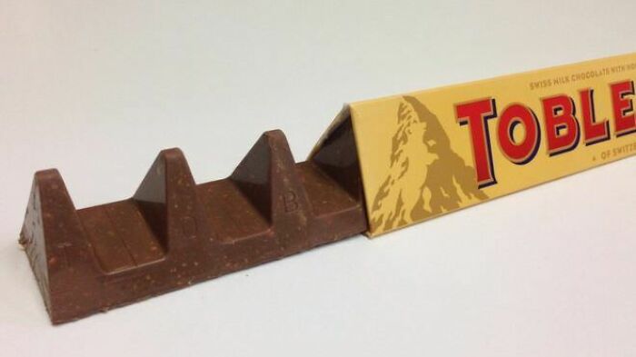 New Toblerone: Same Size, Way More Air