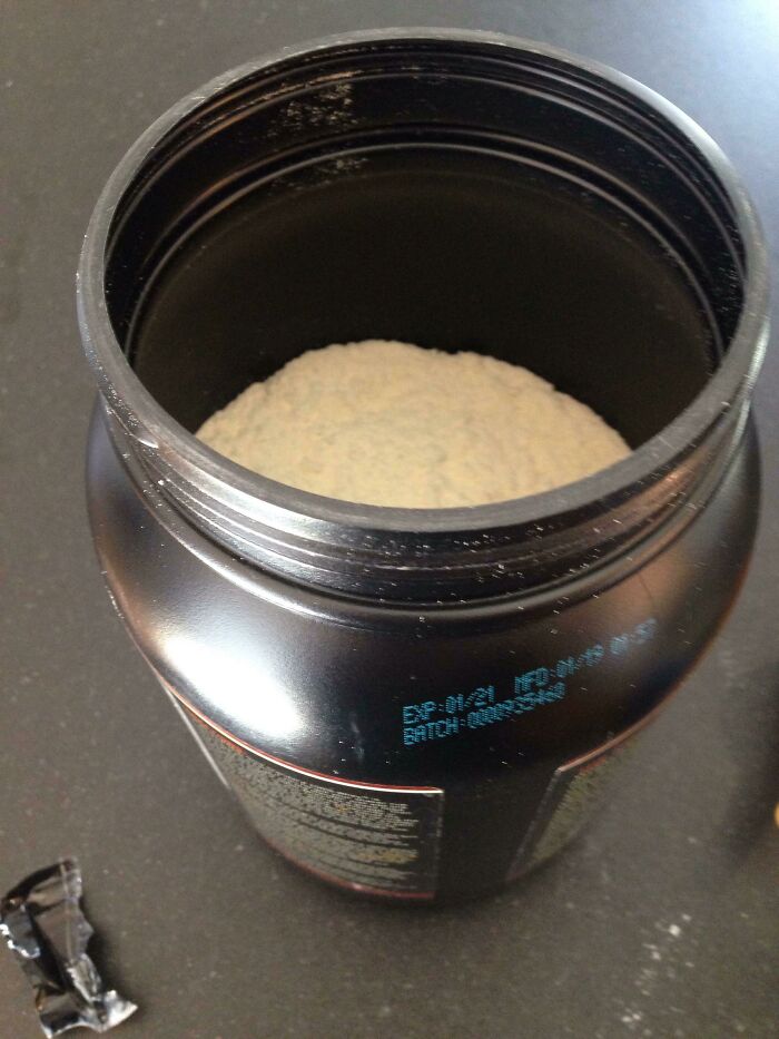 Protein Powder? More Like Half-Empty Canister