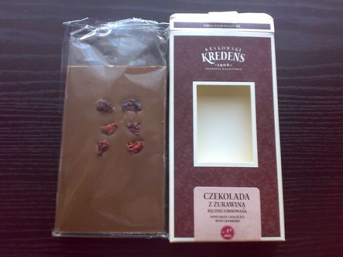 Cranberry Chocolate or Cranberry Wrapper?