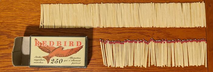 Box Full of Sticks and Only a Few Matches? Thanks...