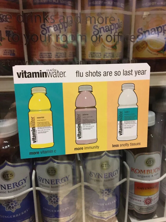 Vitamin Water Claims to Beat Flu Shots—Whoa, Really?