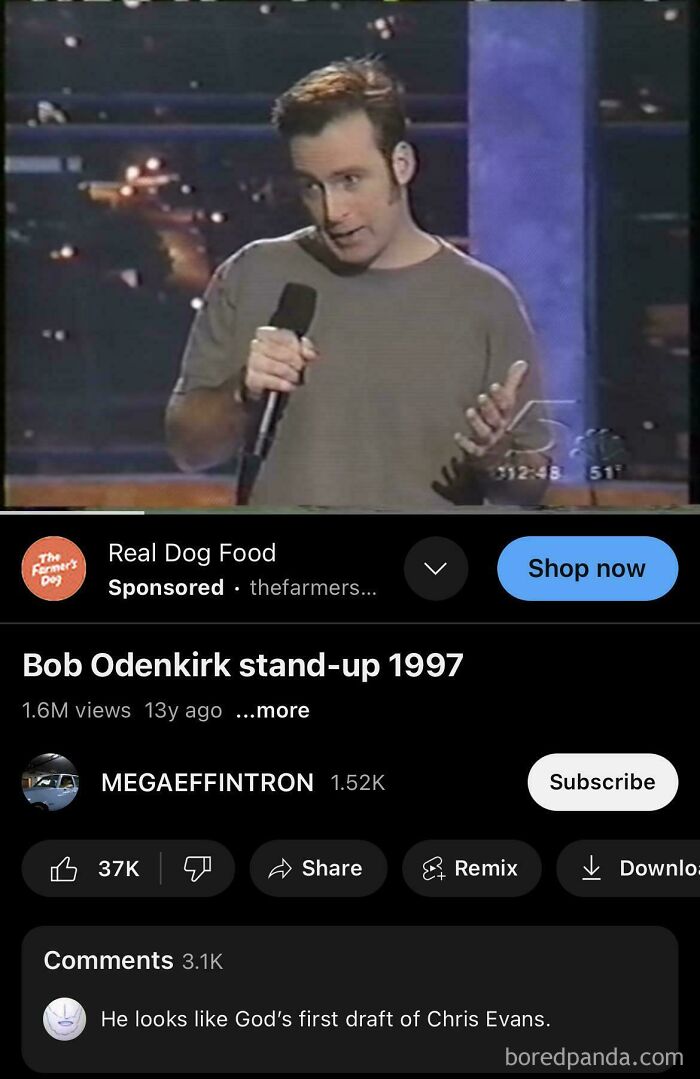 This One Got A Chuckle Out Of Me Before The Stand-Up Even Started