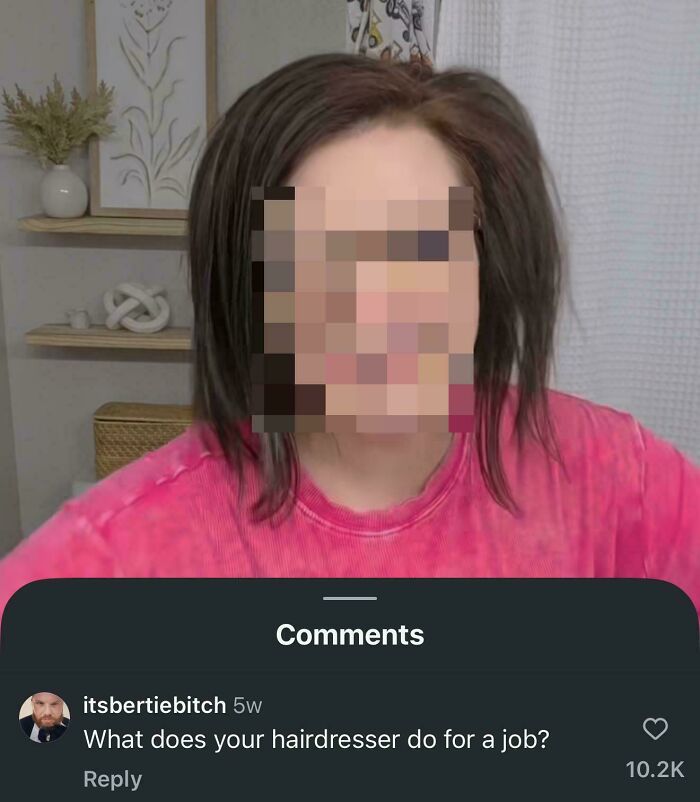 Original Video Was Captioned “POV: You Cut 8 Inches Off Your Hair And Become A New Person”