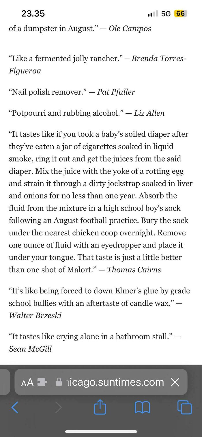 Apparently Liquor Named Mallört Is One Of The Most Awful Liquors Existing, And The Reviews Of It Have Me Lmaoo