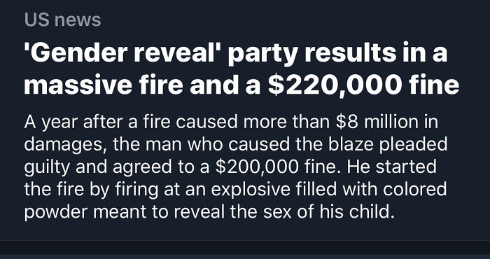 If You Thought This Gender Reveal Was Bad, Guess What? They’re All Like This