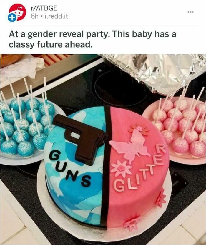 When Your Gender Reveal Line Is More Like a Squiggle