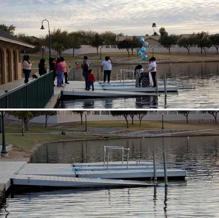 Confetti on the Lake? They Didn’t Even Clean Up!