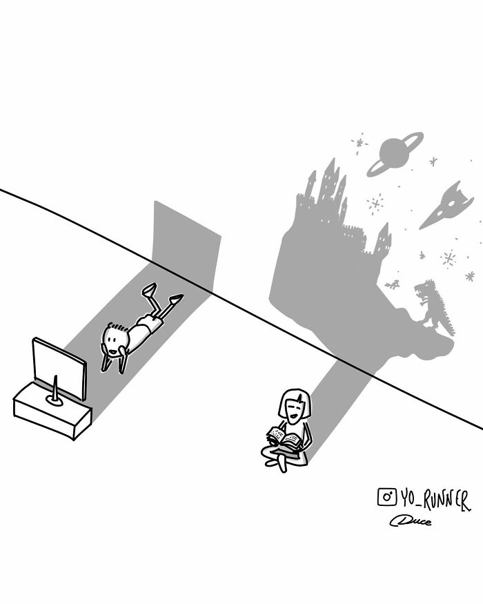 22 Seriously Clever Illustrations That'll Make You Do a Double Take