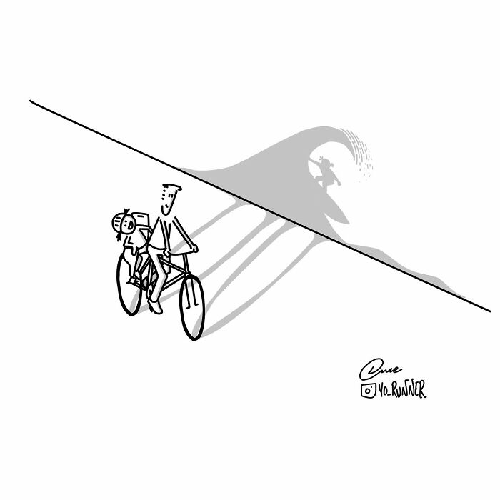 22 Seriously Clever Illustrations That'll Make You Do a Double Take