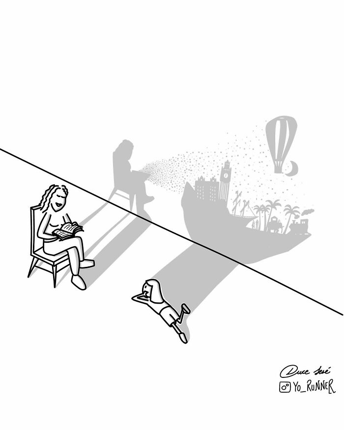 22 Seriously Clever Illustrations That'll Make You Do a Double Take