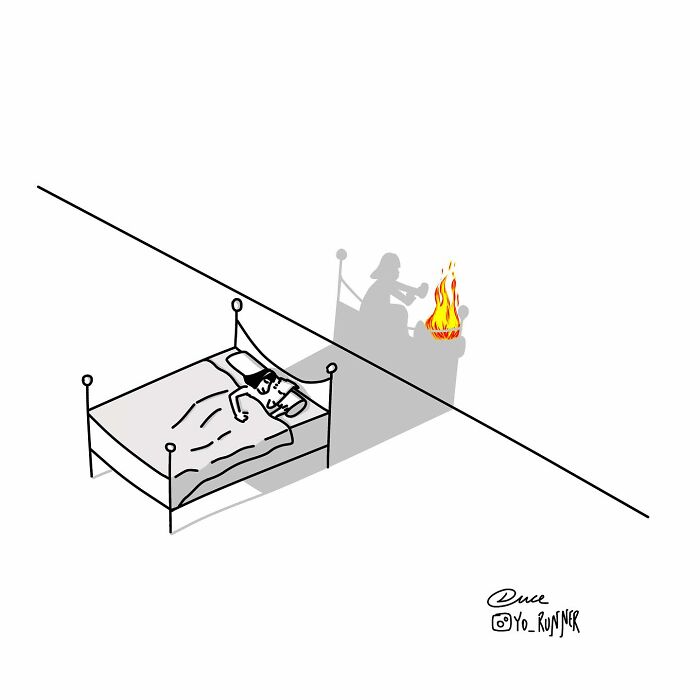 22 Seriously Clever Illustrations That'll Make You Do a Double Take