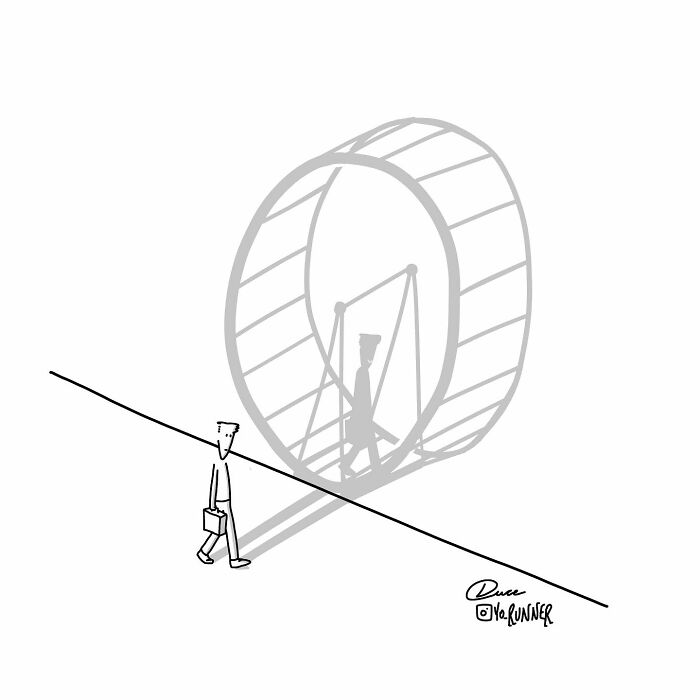 22 Seriously Clever Illustrations That'll Make You Do a Double Take