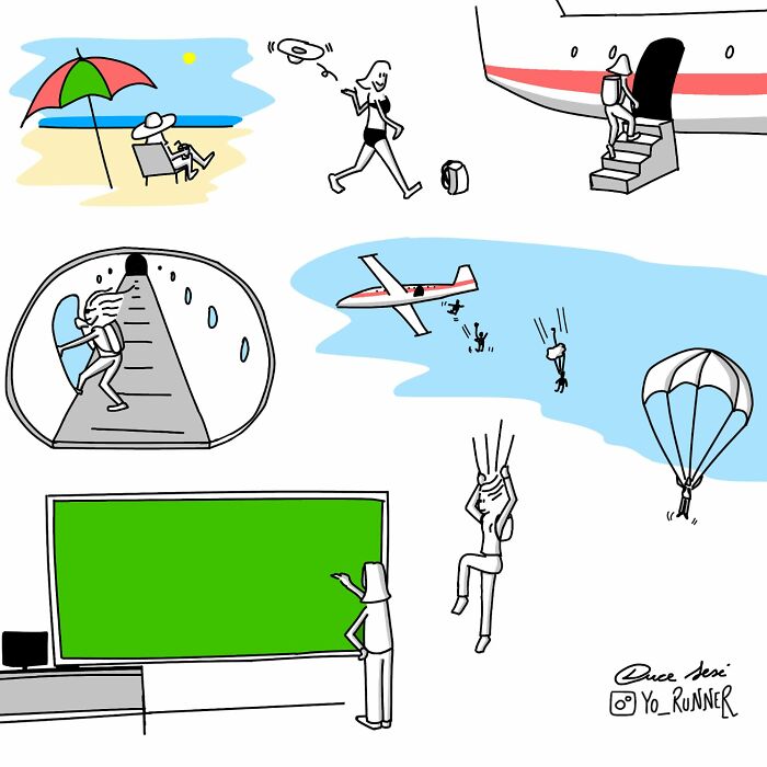 22 Seriously Clever Illustrations That'll Make You Do a Double Take