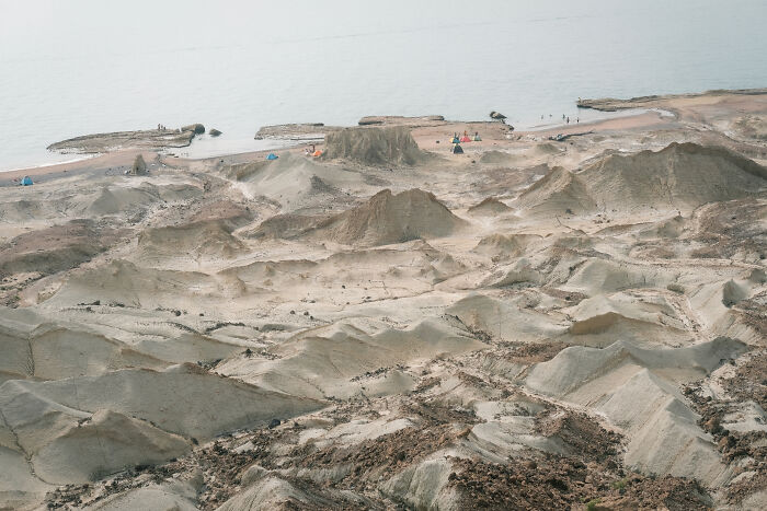 Quiet Time On A Remote Beach Of Hormuz Island