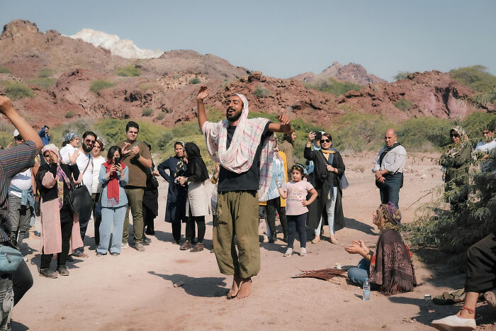 Street Performers Bringing The Beat To Hormuz Island