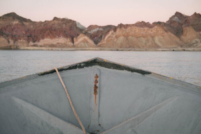 Arriving At A Dreamy Beach On Hormuz Island Right At Dusk