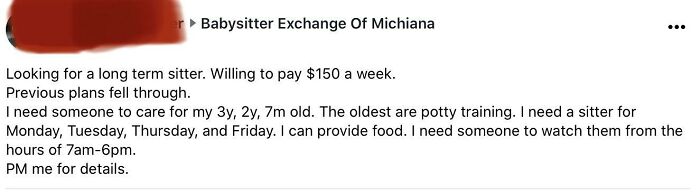 $3.41 An Hour To Babysit Three Kids? Someone Call The Babysitting Police