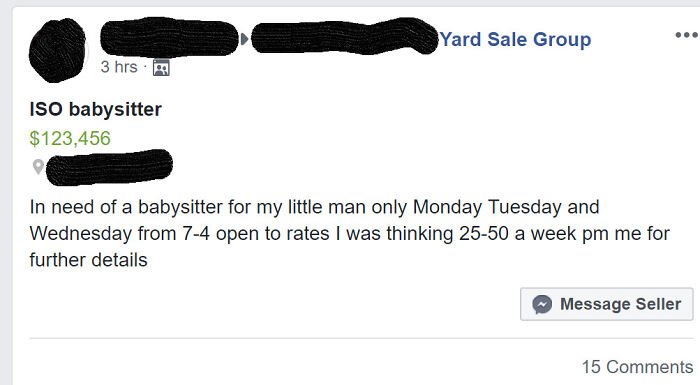 Babysit My Son For Less Than $2 An Hour! Who’s In?