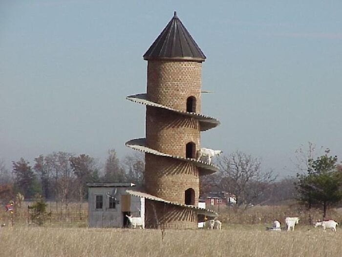 Illinois’s Fancy High-Rise Goat Palace. Because, Why Not?