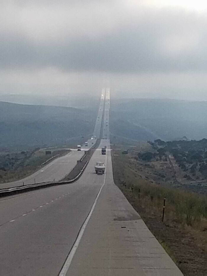 Wyoming’s I-80, Also Called The Highway To Heaven. Heavenly Views Indeed
