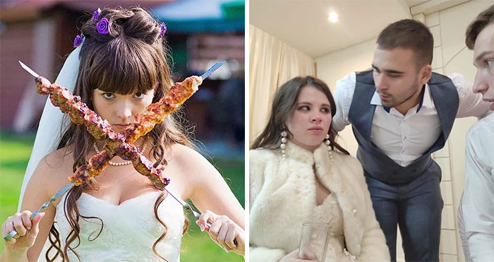 Wait, People Actually Shared Their Most Cringe Wedding Photos?! (43 Pics of Pure Comedy)