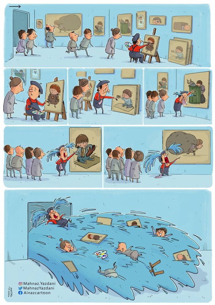Wait, These Illustrations Say So Much Without Saying A Word!