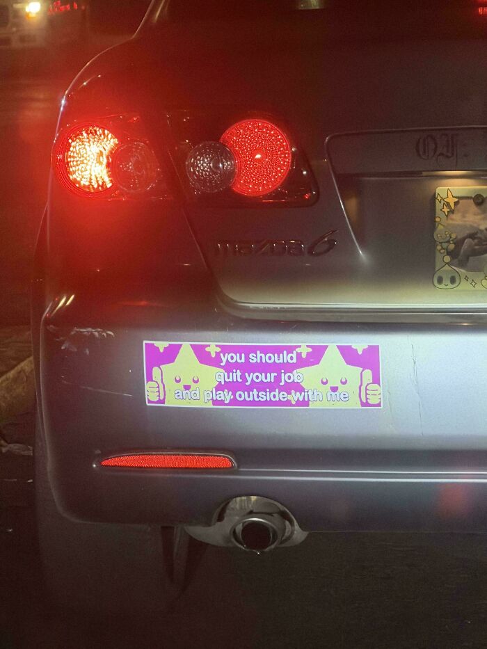 Wait, They Actually Put That On Their Car?! 35 Bumper Stickers That Make You Go Huh?