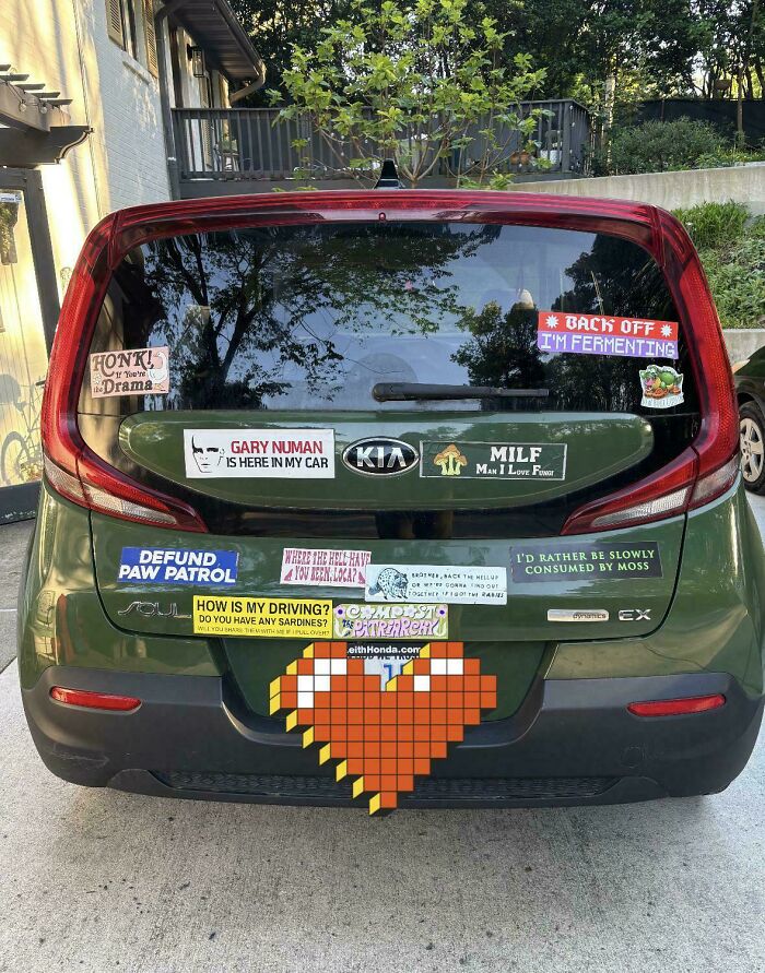 Wait, They Actually Put That On Their Car?! 35 Bumper Stickers That Make You Go Huh?