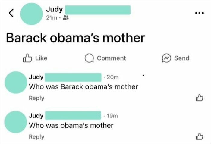 Judy’s Big Question
