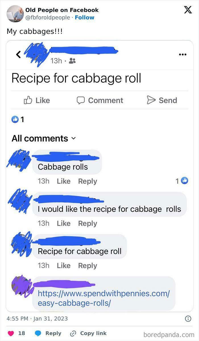 Just Give Her The Recipe Already!