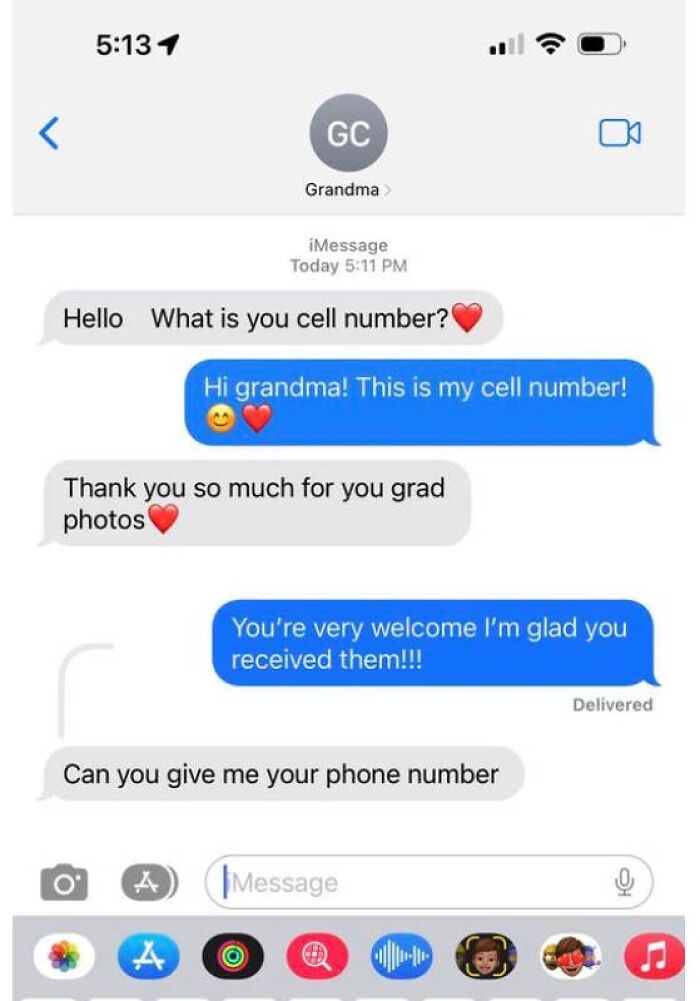 Grandma Finally Got Those Digits