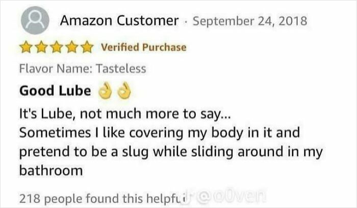 Amazon Customer Just Had To Chime In