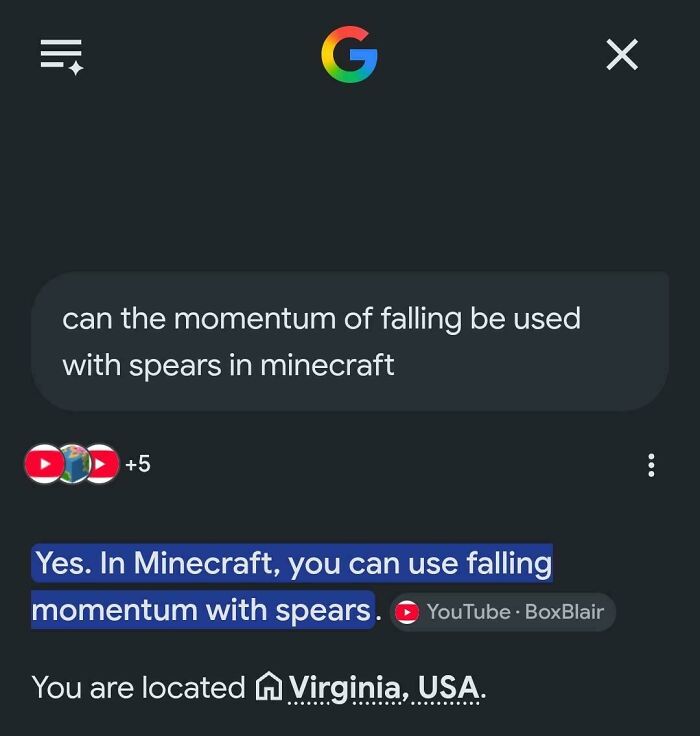 Thanks, Google, For That Insight